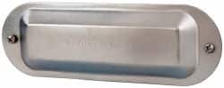 Cooper Crouse-Hinds - 2" Trade, Steel Conduit Body Cover Plate - Use with Form 5 Conduit Bodies - Exact Tooling