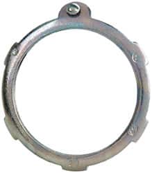 Cooper Crouse-Hinds - 2" Trade, Steel Threaded Rigid/Intermediate (IMC) Conduit Locknut - Noninsulated - Exact Tooling
