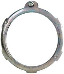Cooper Crouse-Hinds - 2" Trade, Steel Threaded Rigid/Intermediate (IMC) Conduit Locknut - Noninsulated - Exact Tooling