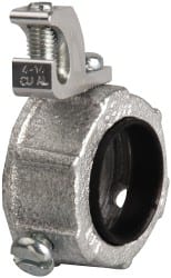 Cooper Crouse-Hinds - 1" Trade, Malleable Iron Threaded Rigid/Intermediate (IMC) Conduit Bushing - Partially Insulated - Exact Tooling