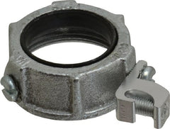 Cooper Crouse-Hinds - 1-1/4" Trade, Malleable Iron Threaded Rigid/Intermediate (IMC) Conduit Bushing - Partially Insulated - Exact Tooling