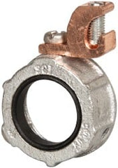 Cooper Crouse-Hinds - 1" Trade, Malleable Iron Threaded Rigid/Intermediate (IMC) Conduit Bushing - Partially Insulated - Exact Tooling