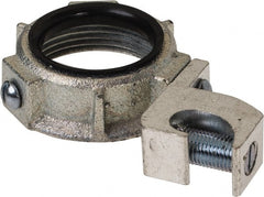 Cooper Crouse-Hinds - 1-1/4" Trade, Malleable Iron Threaded Rigid/Intermediate (IMC) Conduit Bushing - Partially Insulated - Exact Tooling