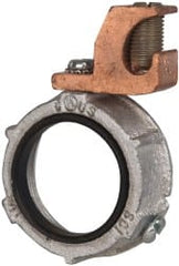 Cooper Crouse-Hinds - 1-1/2" Trade, Malleable Iron Threaded Rigid/Intermediate (IMC) Conduit Bushing - Partially Insulated - Exact Tooling