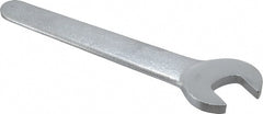 Proto - 3/4" Standard Service Open End Wrench - 6-1/4" OAL, Single End, Satin Finish, 30° Head Angle - Exact Tooling