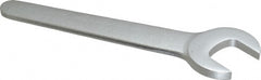 Proto - 1" Standard Service Open End Wrench - 6-7/8" OAL, Single End, Satin Finish, 30° Head Angle - Exact Tooling