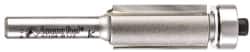 Amana Tool - 1/2" Cut Diam, 1" Length of Cut, 2 Flute Flush Trim Edge Profile Router Bit - Carbide-Tipped, 1/4" Shank Diam, 2-5/8" OAL, Uncoated - Exact Tooling