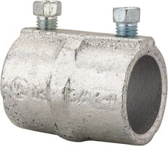 Cooper Crouse-Hinds - 3/4" Trade, Malleable Iron Set Screw Rigid/Intermediate (IMC) Conduit Coupling - Noninsulated - Exact Tooling