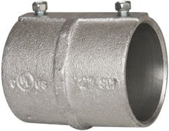 Cooper Crouse-Hinds - 2" Trade, Malleable Iron Set Screw Rigid/Intermediate (IMC) Conduit Coupling - Noninsulated - Exact Tooling