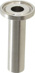 VNE - 1/2", Clamp Style, Sanitary Stainless Steel Pipe Welding Ferrule - Tube OD Connection, Grade 316/316L - Exact Tooling