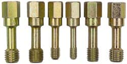 Lang - Metric, 3 & 4 Flute, Zinc Finish, Carbon Steel Tap Set - Right Hand Cut - Exact Tooling