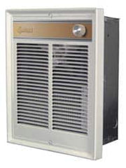 Marley - 120 Volt, 1,500, 750 Watt, 65 CFM, 5,120 Max BTU, Wall Heater - 9-1/2 Wide x 3-3/4 Deep x 11-1/4 High - Exact Tooling