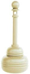 Eagle - 5 Qt Polyethylene Cigarette & Cigar Receptacle - 37-3/4" High - Exact Tooling