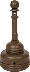 Eagle - 5 Qt Polyethylene Cigarette & Cigar Receptacle - 37-3/4" High - Exact Tooling