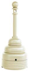 Eagle - 4 Gal Polyethylene Cigarette & Cigar Receptacle - 43-1/4" High - Exact Tooling