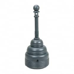 Eagle - 4 Gal Polyethylene Cigarette & Cigar Receptacle - 43-1/4" High - Exact Tooling