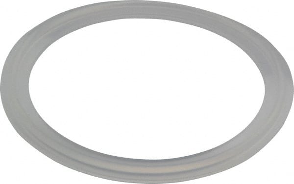 VNE - 3", Clamp Style, Sanitary Silicone Pipe Gasket - Tube OD Connection - Exact Tooling