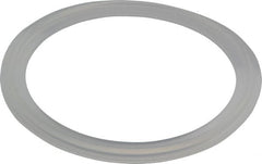VNE - 3", Clamp Style, Sanitary Silicone Pipe Gasket - Tube OD Connection - Exact Tooling