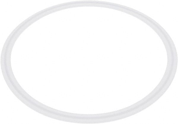 VNE - 6", Clamp Style, Sanitary PTFE Pipe Gasket - Tube OD Connection - Exact Tooling
