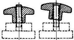 Jergens - Quick-Acting Knobs Type: Quick Lock Hand Knob Diameter (Inch): 3 - Exact Tooling