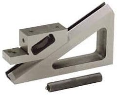 Suburban Tool - 10 Inch Adjustable Alloy Steel Planer Gage - 6-3/16 Inch Long, 1-1/8 Inch Wide, 3-1/2 Inch High Base, Includes 3 Inch Extension Nib, Wooden Case - Exact Tooling