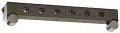 Suburban Tool - 6-1/2 Inch Long x 1 Inch Wide x 0.0001 Inch Center to Center Accuracy, 1-21/32 Inch High, 0.0002 Inch Parallelism, 5 Inch Between Rolls, Sine Bar - Includes Hardened Steel, End Rail - Exact Tooling