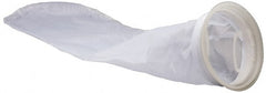 Value Collection - 400 Micron, Size 2, 180 GPM Max Flow, Liquid Bag Filter - 7 Inch Diameter, 32 Inch Long, 5 Sq. Ft. - Exact Tooling