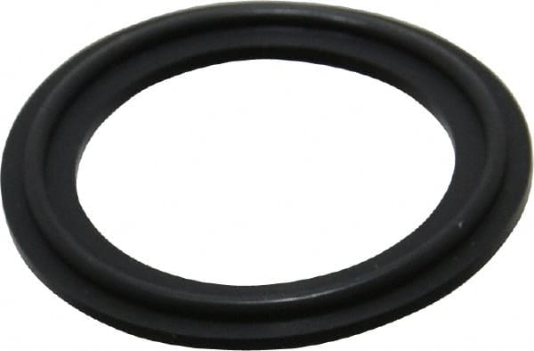 VNE - 1-1/2", Clamp Style, Sanitary Viton Pipe Gasket - Tube OD Connection - Exact Tooling