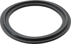 VNE - 2", Clamp Style, Sanitary Viton Pipe Gasket - Tube OD Connection - Exact Tooling