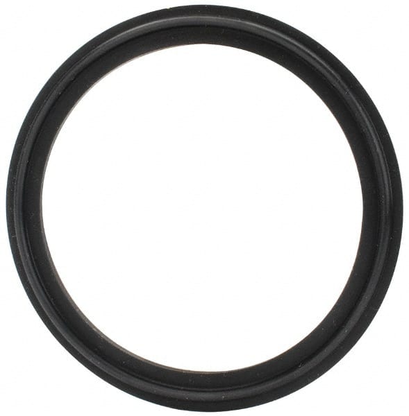 VNE - 3", Clamp Style, Sanitary Viton Pipe Gasket - Tube OD Connection - Exact Tooling