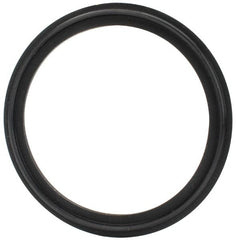 VNE - 3", Clamp Style, Sanitary Viton Pipe Gasket - Tube OD Connection - Exact Tooling