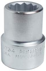 Proto - 1" Drive, Standard Hand Socket - Exact Tooling