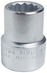 Proto - 1" Drive, Standard Hand Socket - Exact Tooling