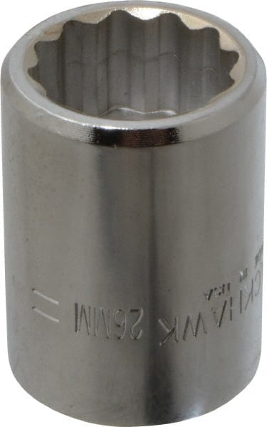 Blackhawk by Proto - 3/4" Drive, Standard Hand Socket - 12 Points, 2" OAL, Alloy Steel, Black Finish - Exact Tooling