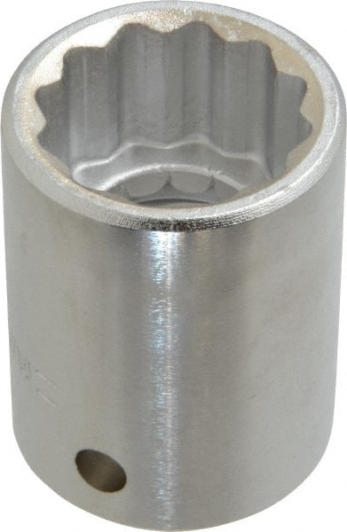 Blackhawk by Proto - 3/4" Drive, Standard Hand Socket - 12 Points, 2" OAL, Alloy Steel, Black Finish - Exact Tooling