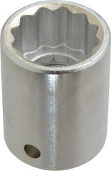 Blackhawk by Proto - 3/4" Drive, Standard Hand Socket - 12 Points, 2" OAL, Alloy Steel, Black Finish - Exact Tooling