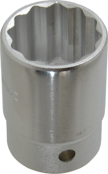 Blackhawk by Proto - 3/4" Drive, Standard Hand Socket - 12 Points, 2-13/64" OAL, Alloy Steel, Black Finish - Exact Tooling