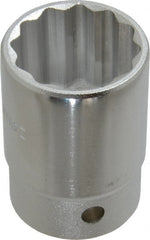 Blackhawk by Proto - 3/4" Drive, Standard Hand Socket - 12 Points, 2-13/64" OAL, Alloy Steel, Black Finish - Exact Tooling
