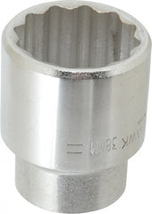 Blackhawk by Proto - 3/4" Drive, Standard Hand Socket - 12 Points, 2-13/32" OAL, Alloy Steel, Black Finish - Exact Tooling