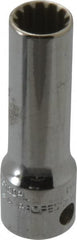 Proto - 3/8" Drive, 3/8" Socket, Spline Socket - 12 Points, 2-1/8" OAL - Exact Tooling