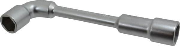 Facom - 15/16", 6 Point, Satin Chrome Coated, 90 ° Offset Socket Wrench - 250mm OAL, 34.5mm Head Thickness - Exact Tooling