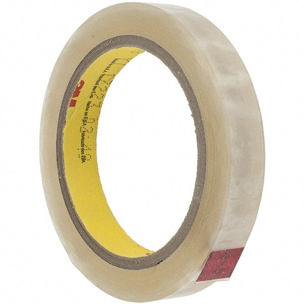 3M - 36 Yds. x 5/8", Clear Polyester Film Tape - 396 Series, 4.1 mil Thick, 43 Lb./Inch Tensile Strength - Exact Tooling