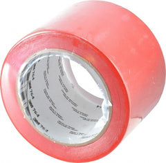3M - Red Solid Color Vinyl Tape - 3" Wide x 108' Long x 0.005" Thick, General Traffic - Exact Tooling