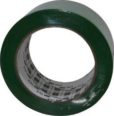 3M - Green Solid Color Vinyl Tape - 2" Wide x 108' Long x 0.005" Thick, General Traffic - Exact Tooling