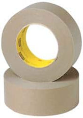 3M - 1-1/2" Wide x 60 Yd Long Brown Paper Masking Tape - Series 2517, 6.5 mil Thick, 35 In/Lb Tensile Strength - Exact Tooling