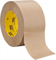 3M - 3" Wide x 60 Yd Long Brown Paper Masking Tape - Series 2517, 6.5 mil Thick, 35 In/Lb Tensile Strength - Exact Tooling