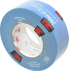 3M - 2" x 55m Blue Duct Tape - 8.1 mil, Rubber Adhesive, Polyethylene Film Backing, 32 Lb/ln Tensile Strength, 200°F Max, Series 3900 - Exact Tooling