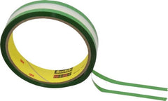 3M - 36 Yds. x 3/4", Green Polyester Film Tape - 685 Series, 1.7 mil Thick, 19 Lb./Inch Tensile Strength - Exact Tooling