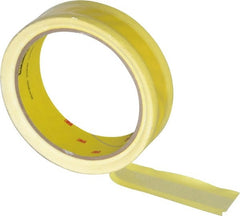3M - 36 Yds. x 1", Yellow Polyethylene Film Tape - 695 Series, 3 mil Thick, 8 Lb./Inch Tensile Strength - Exact Tooling