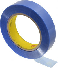 3M - 1" Wide x 72 Yd Long Blue Polyester Film Painter's Tape - Series 8902, 3.5 mil Thick, 46 In/Lb Tensile Strength - Exact Tooling